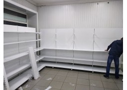 Стелаж торговий металевий 2000х960х400мм. (5 полиць)